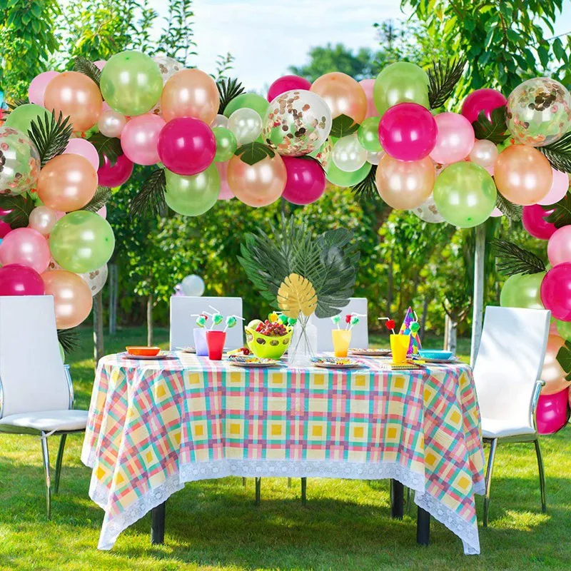 20 шт искусственные пальмы растения тропические листья эвкалипта ветви для дома