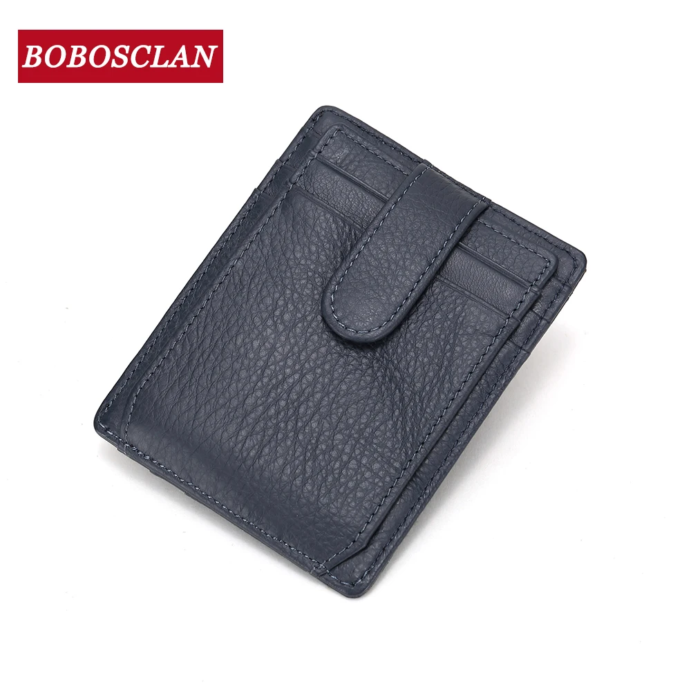 BOBOSCALN Женский кошелек из 100% кожи Карманный Кошелек Rfid с держателем для карт