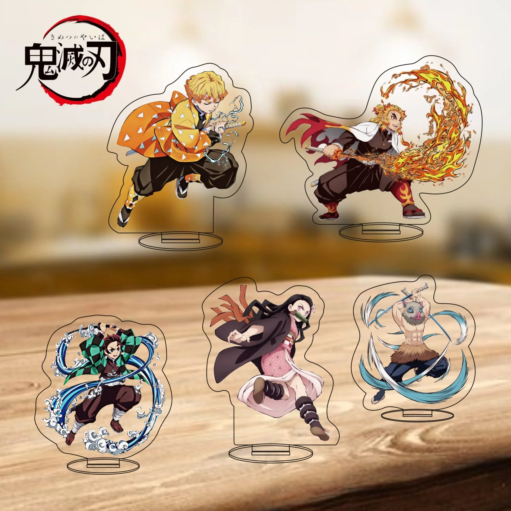Японское аниме кукла убийца демонов Kimetsu no Yaiba акриловая подставка для