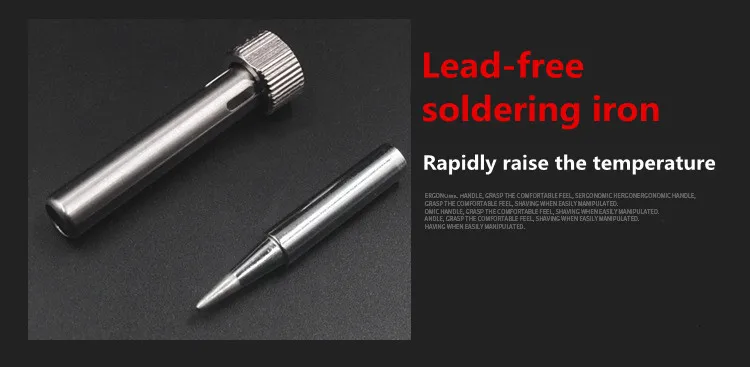 Электрический паяльник мини ручка Паяльная станция регулируемая