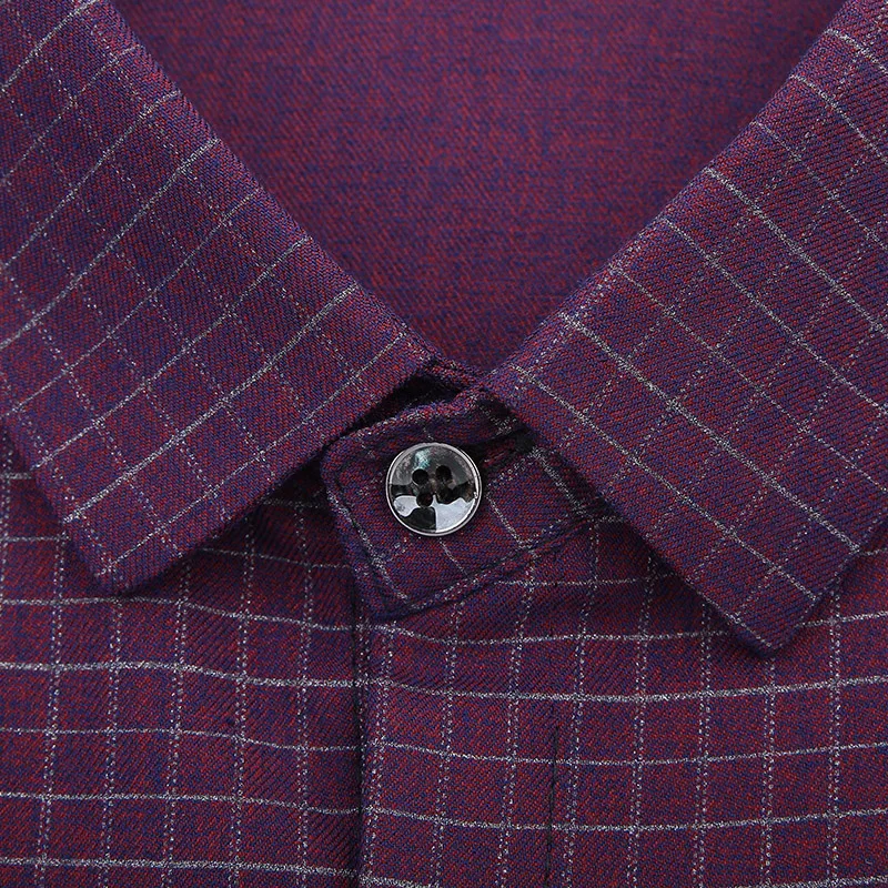 Мужская Повседневная рубашка с длинным рукавом размеры до 6XL | одежда