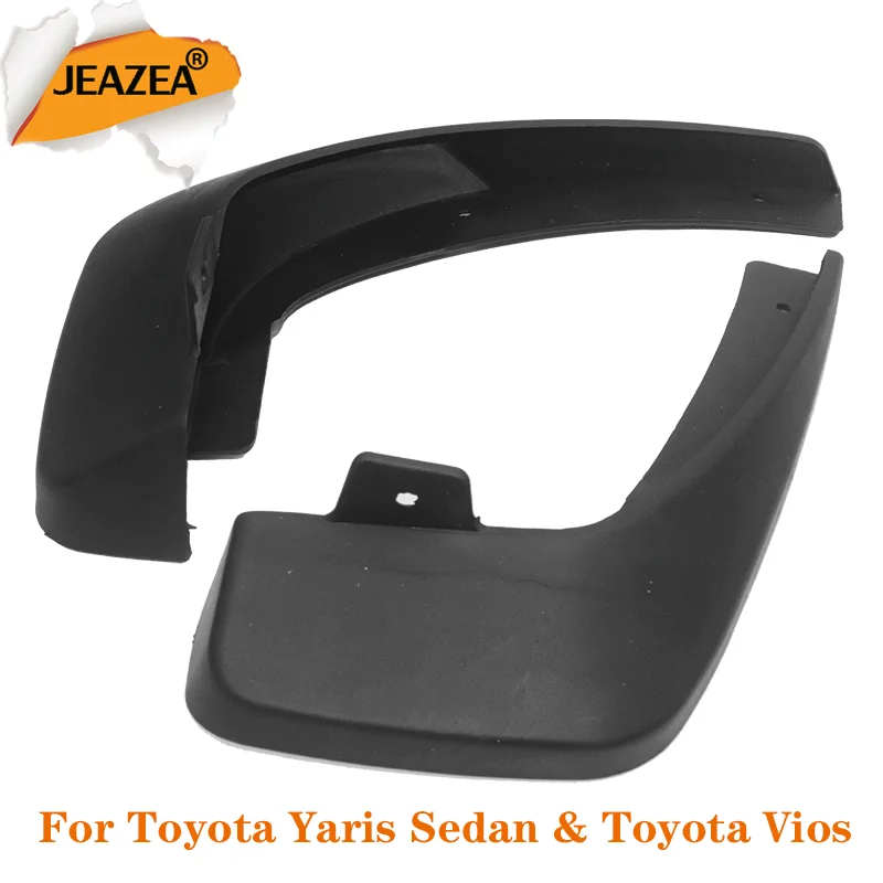 JEAZEA ABS Mud Flaps Splash Guards Mudguard Mudflaps Fenders with Screws For Toyota Corolla Vios Yaris Sedan 2002-2010 | Автомобили и