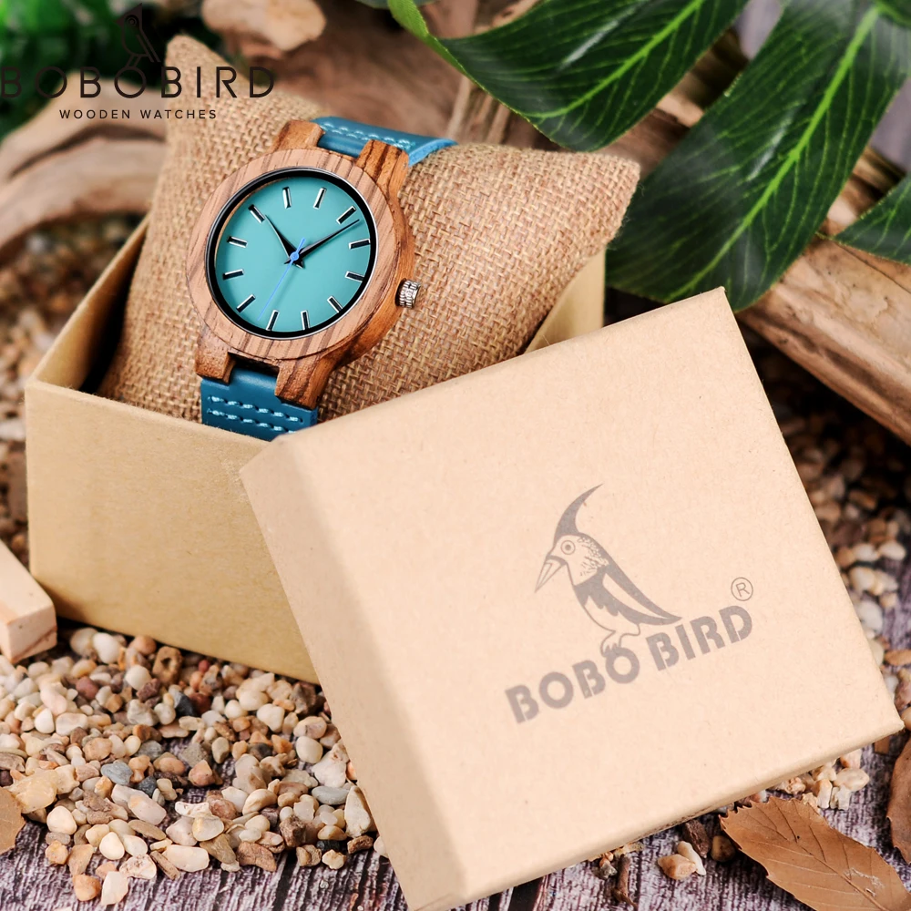 Мужские наручные часы Bobo Bird Qaurtz деревянные мужские Miyota Move для мужчин и женщин на