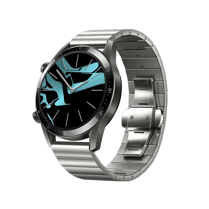 Ремешок для часов из нержавеющей стали мужчин и женщин 20 мм 22 с застежкой