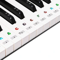 3749546188 keys piano universal waterproof and scratch resistant cartoon piano keyboard stickers