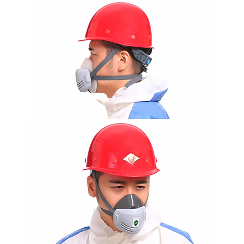 

Filter Dust-proof Industrial Mask Gas Mask Self-priming Filter Anti-particle Respirator Rubber Material Protective Tools