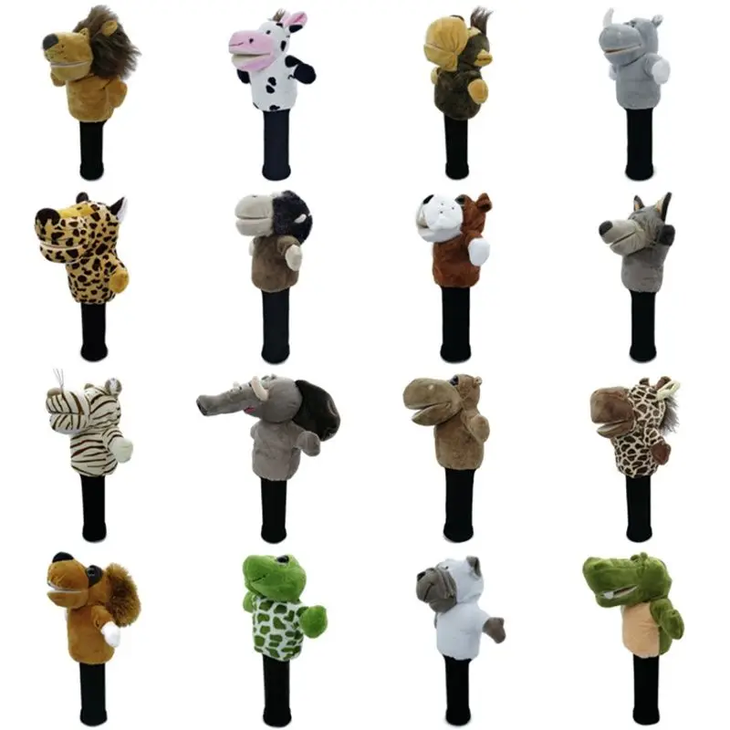 

All Kinds Of Animals Golf Head Covers Fit Up To Fairway Woods Men Lady Golf Club Cover Mascot Novelty Cute Gift