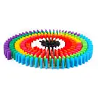 120 шт.компл. детские игрушки блок домино, Разноцветные деревянные блоки в виде домино, Игрушки для раннего развития детей, подарок