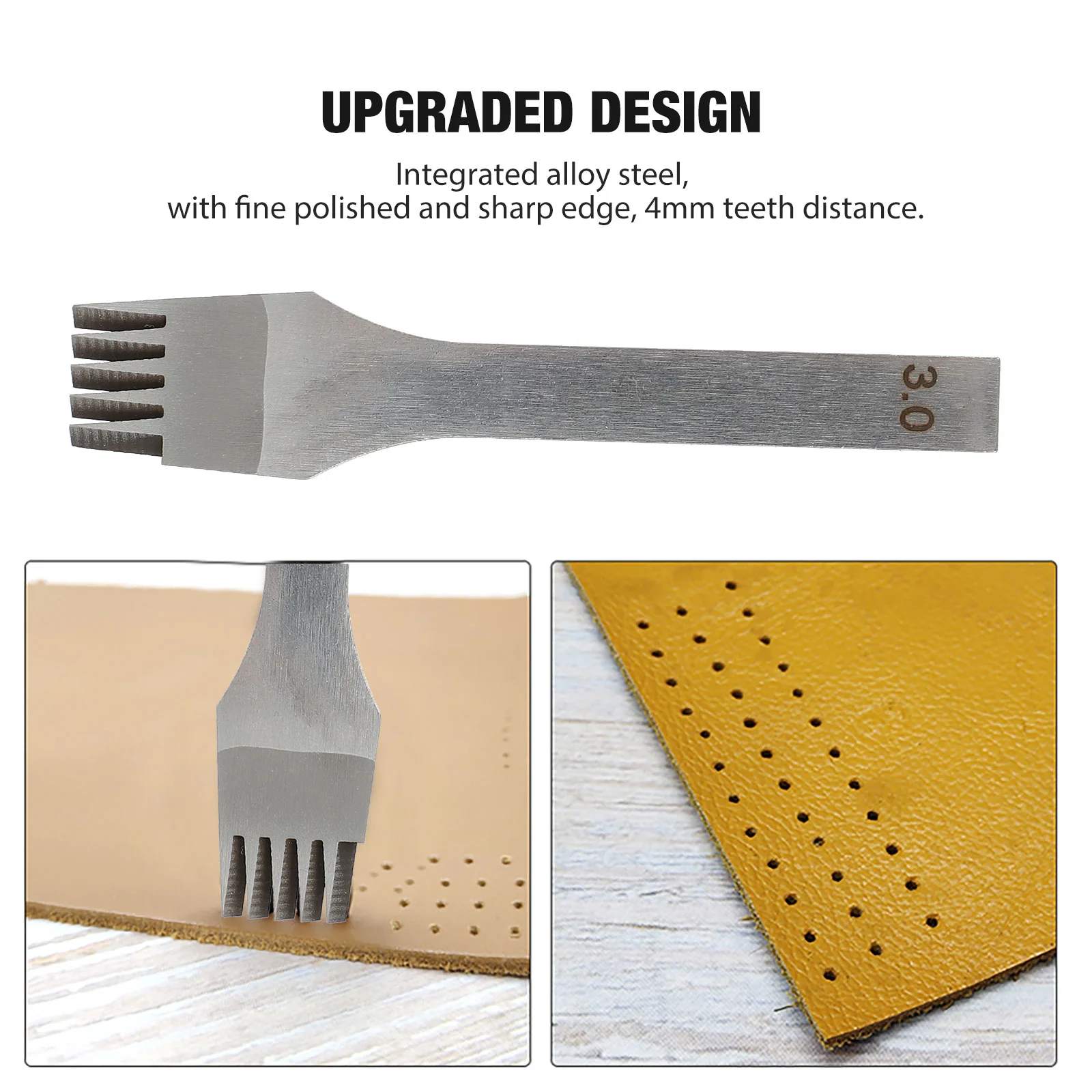 Профессиональный дырокол для кожи 3 шт. | Дом и сад