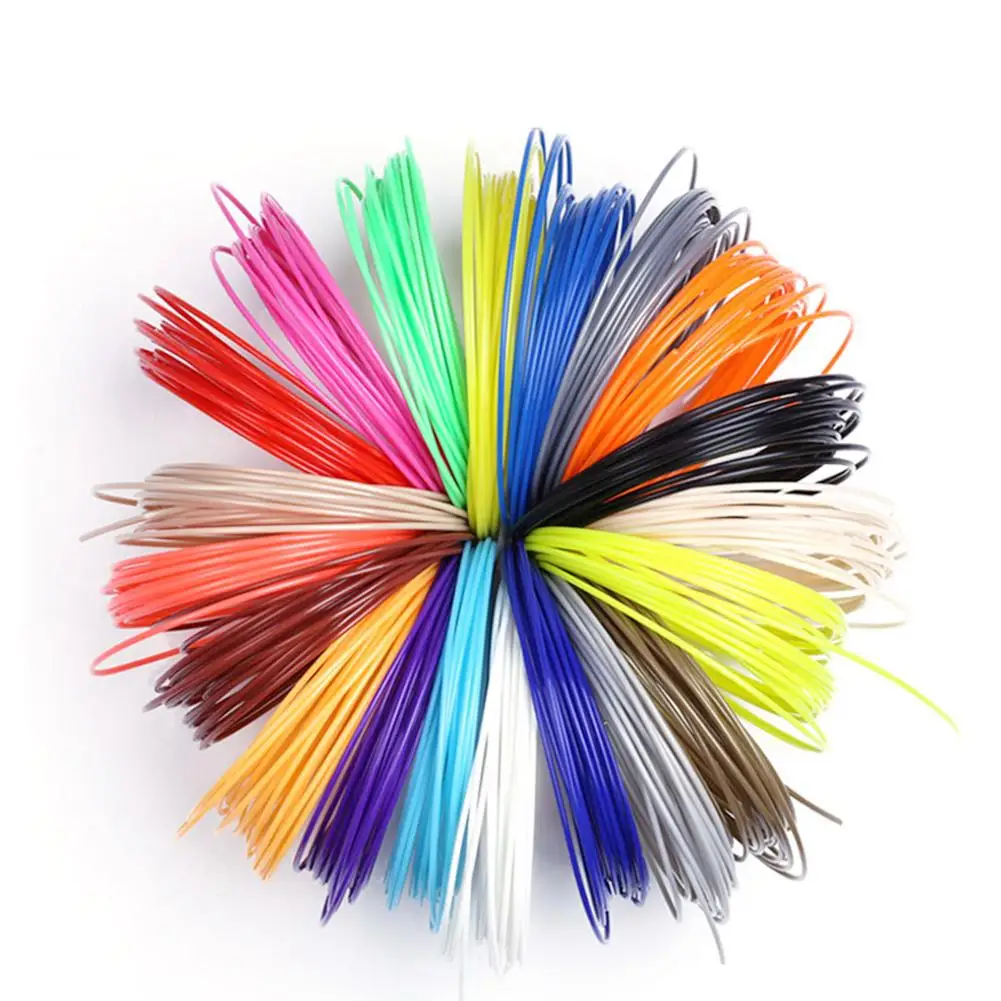 

10/20 Colors 5m 1.75mm PLA Refill Filament Consumable for 3D Printer Drawing Pen