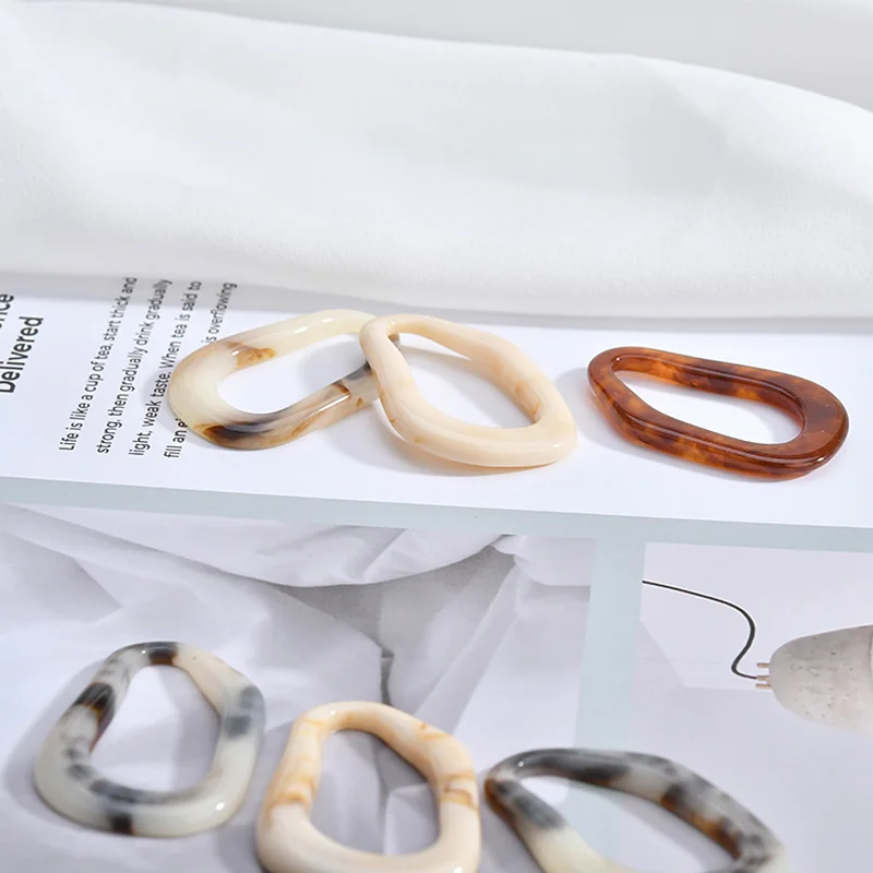 Полимерные капли неправильной формы белый леопард черепаха цвет восстановление