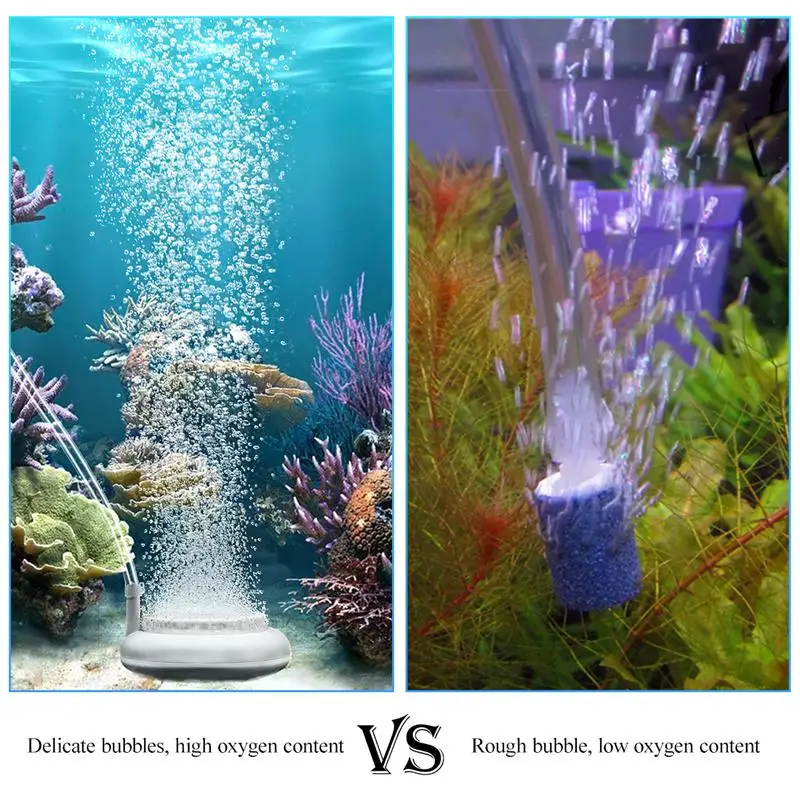 Аквариумные Пузырьковые стенки каменные трубки с присоской аквариумные