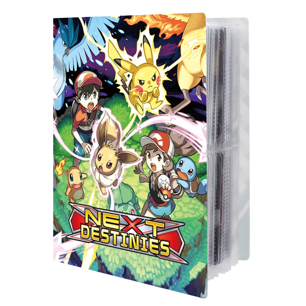 Новинка коллекция покемонов альбом держатель для карт подарок