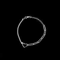 s925 galaxy sweetheart bracelet small design sense simple temperament style girls fashion bracelet