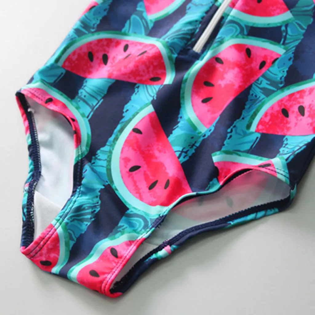 Купальный костюм для маленьких девочек детский купальный Kawaii с мультяшным