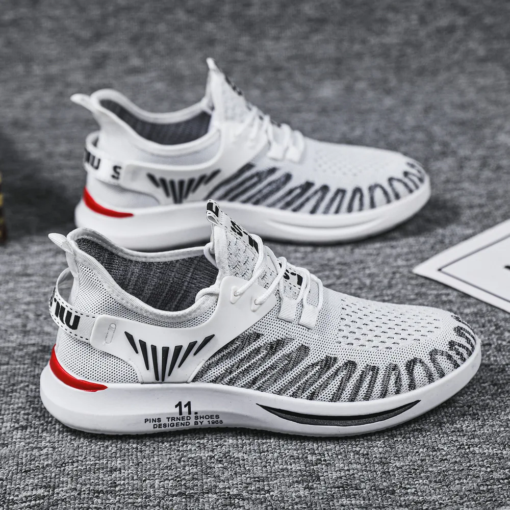 Men's Shoes Casual Shoes Breathable Mesh Sneakers Comfortable Sneaker  Running Shoes 2022 Summer New Shoes Men Men Flats
