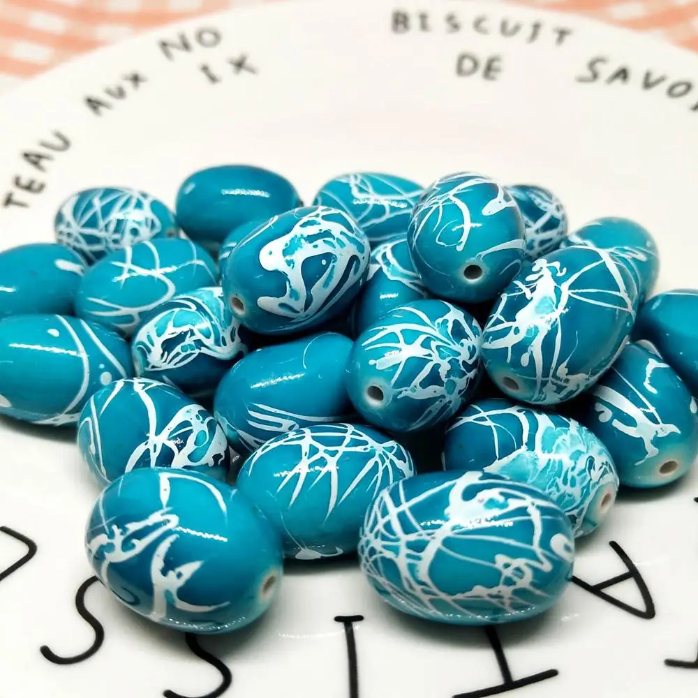 Разноцветные россыпью бусины серьги браслеты ожерелья для изготовления