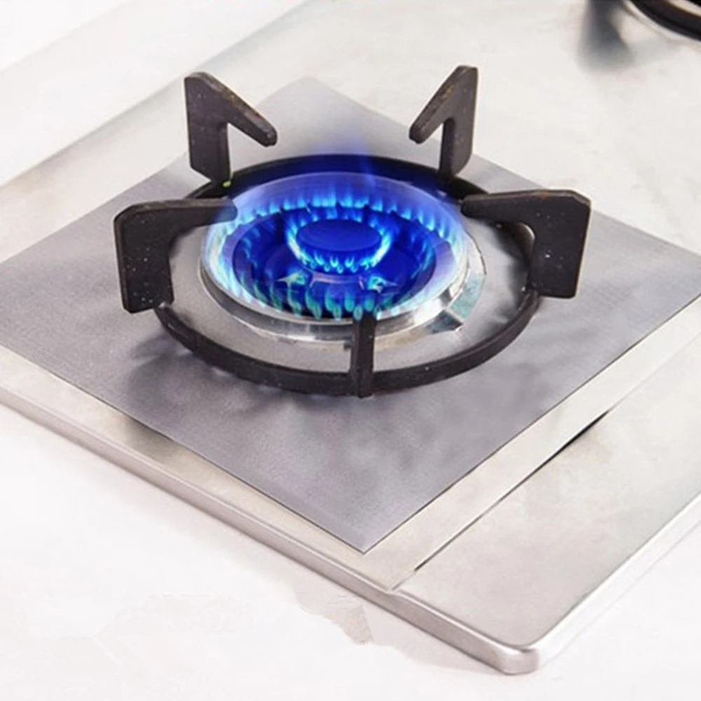 4 шт./компл. многоразовая Крышка для простыни антипригарная варочная поверхность