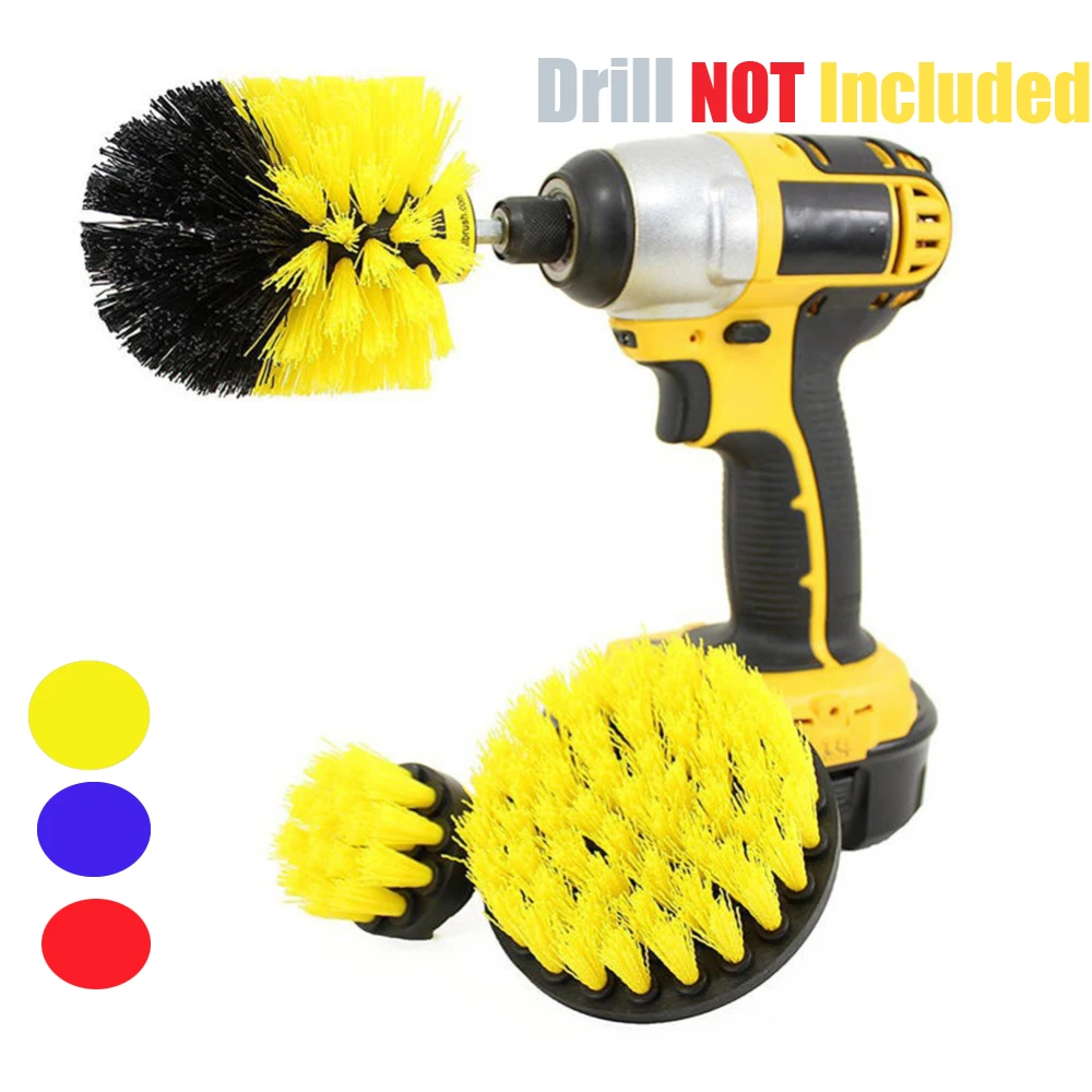 3 шт./компл. мощная щетка скраб для чистки ванной комнаты душа плитки решетка