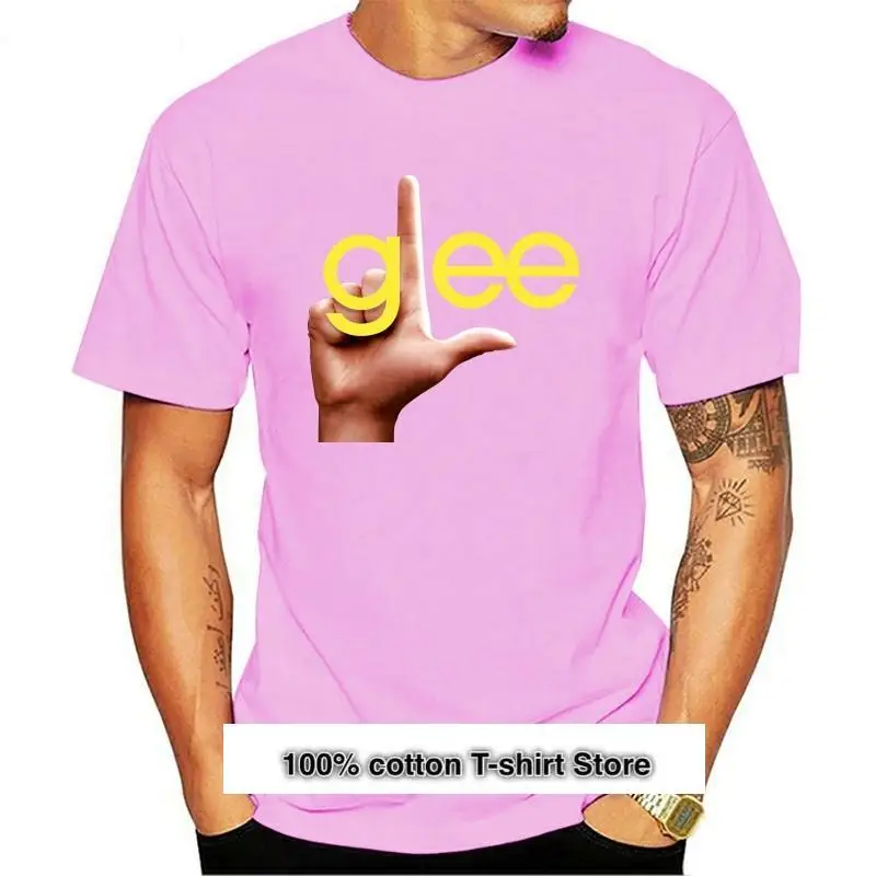 

Camiseta de manga corta Unisex, camisa con logo de Glee losers, nueva
