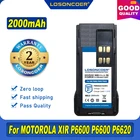 Аккумулятор 2000 мА  ч для MOTOROLA Radio DP2400, DP2600, PMNN4407, PMNN4416, PMNN4417, PMNN4418, PMNN441, PMNN4415AR, XiR P6600, XiR P6620