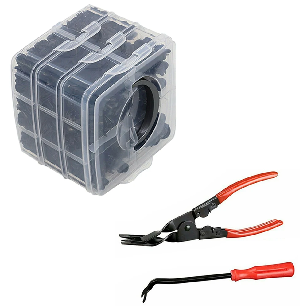 620 шт. в ассортименте фиксатор для кузова автомобиля штифт заклепка зеркальный