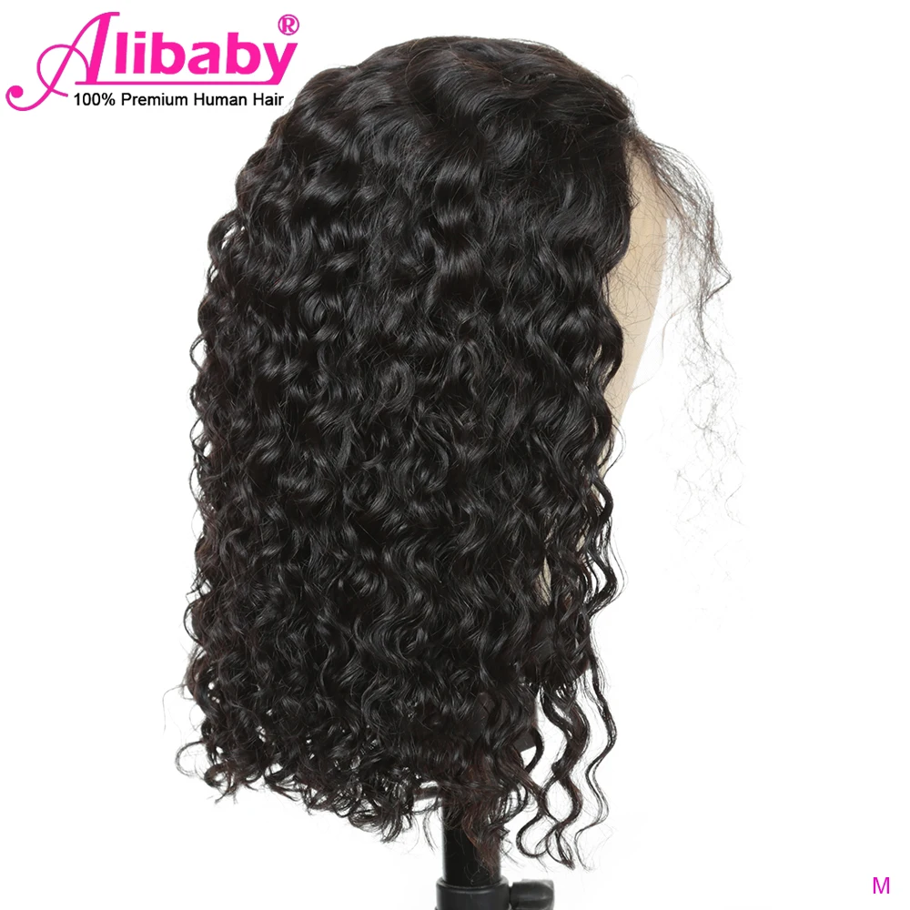 Парик из вьющихся человеческих волос предварительно выщипанные детскими