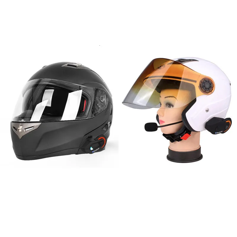 2 шт FreedConn T-max мотоциклетный шлем Интерком 6 всадников Bluetooth гарнитура с fm-радио Moto Intercomunicador