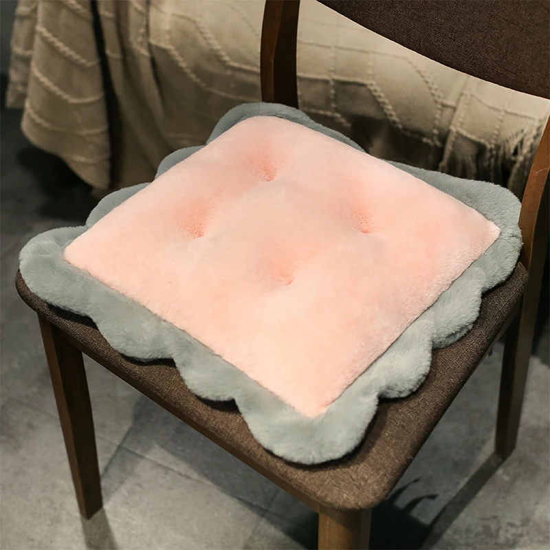 

Office Long-Sitting Student Butt Seat Pads Seat Cushion Stool Plush Cushion Soft Four Seasons Universal