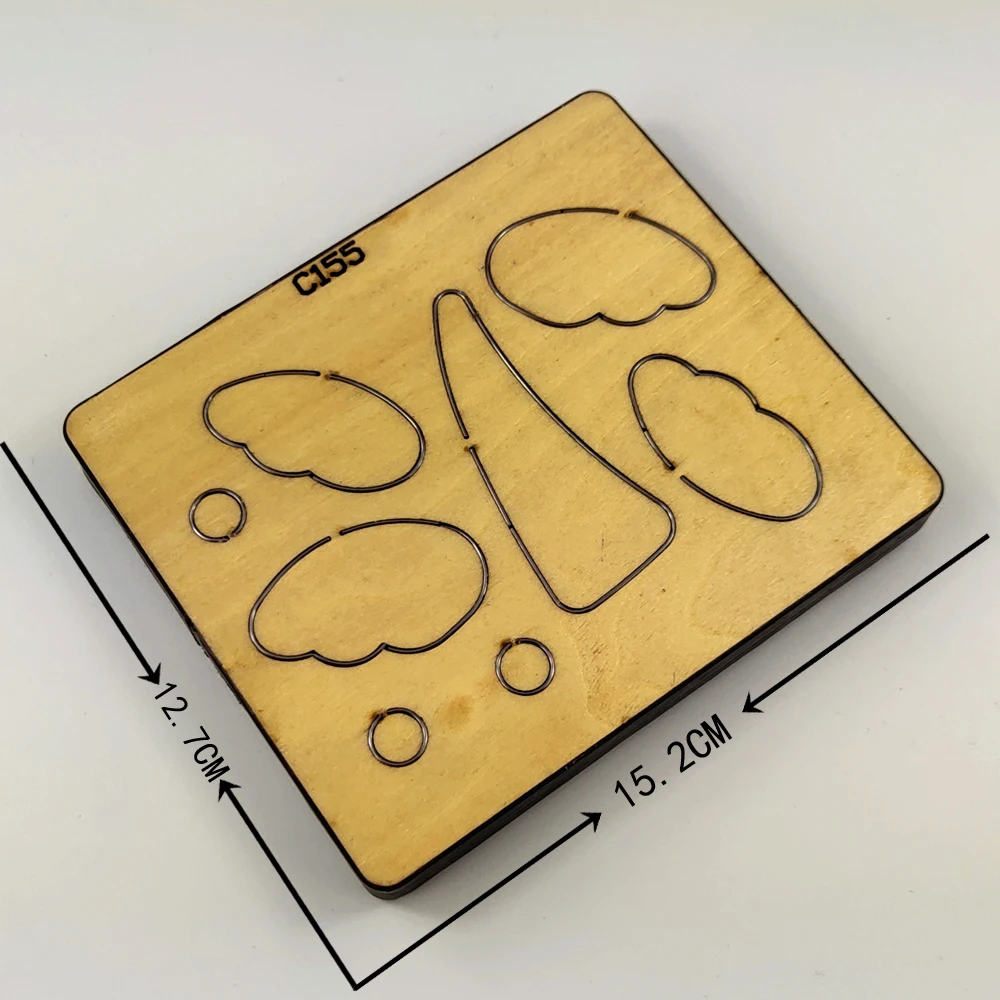 Новые деревянные штампы для скрапбукинга C-155 режущие совместимые с большинством