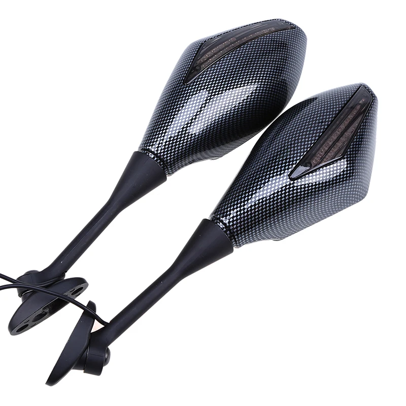 Универсальный мотоциклетный зеркальный светодиодный светильник с поворотным