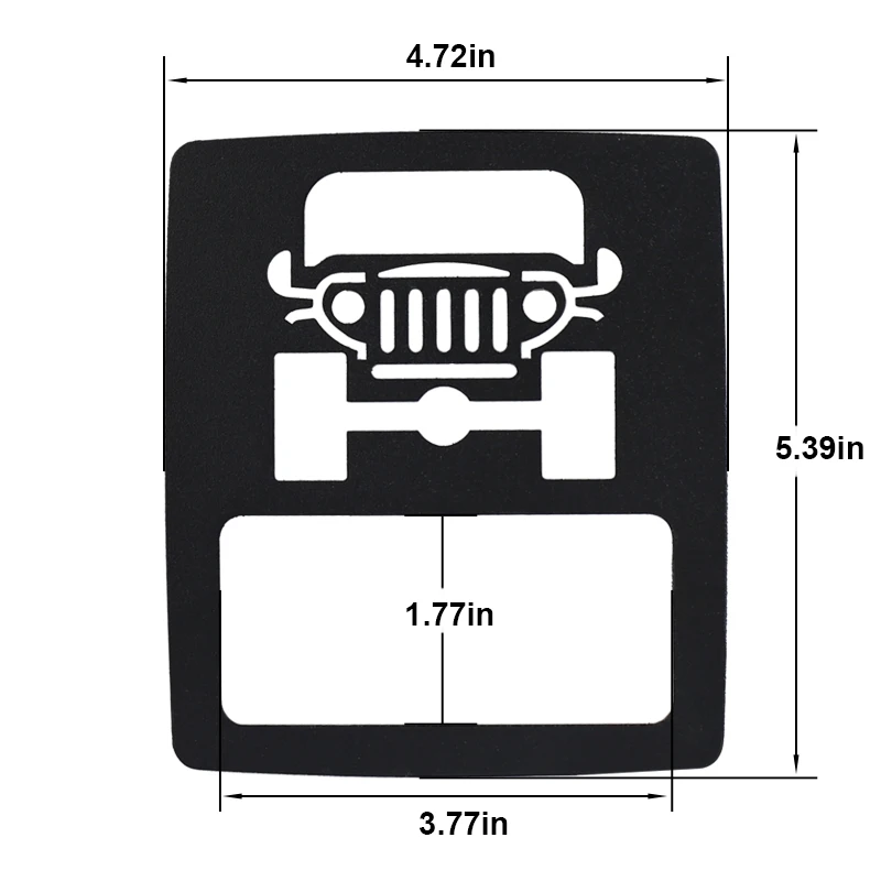 Wrangler задний фонарь светильник гвардейский Обложка для 2018 Jeep неограниченный JL