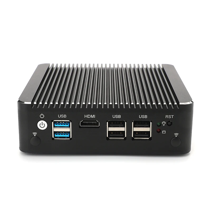 Niu-3 Gigabit multi-port IPC MINI PC межсетевой экран VPN маршрутизатор [4 Intel LAN / 6USB 1COM 1HDMI] |