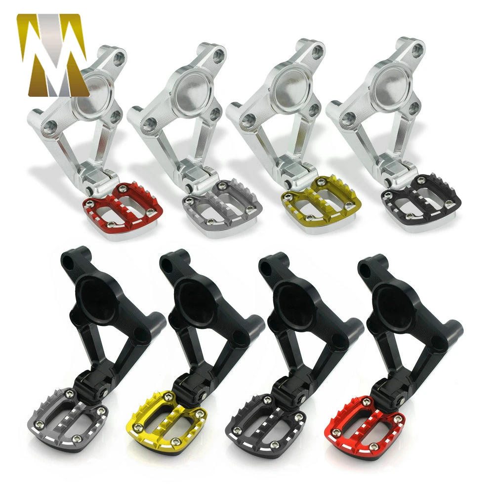 

For XADV 750 Passenger Rear Foot Pegs X-ADV 750 XADV750 2017 2018 Motorcycle Accessories For Moto Footrest Silver