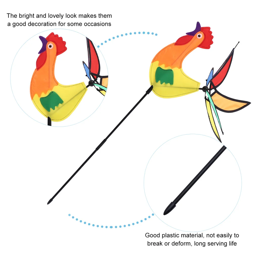 

3pcs Cartoon Wind Spinners Pinwheels Windmill Party Garden Yard Home Decoration