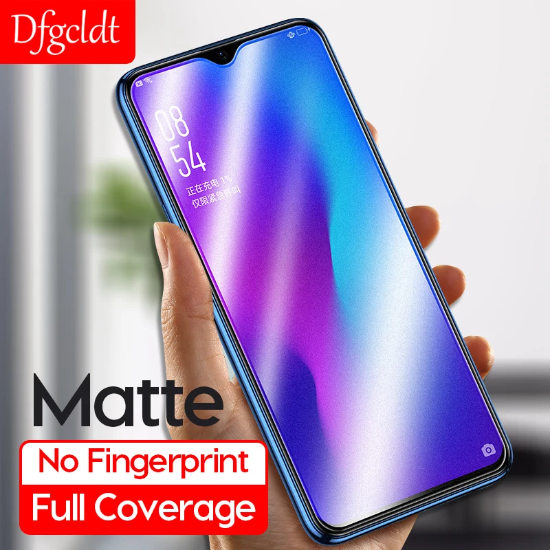 Закаленное стекло без отпечатков пальцев для OPPO R17 Pro R15x R15 R11 F11 F9 F7 F5 A7 A5 защитная