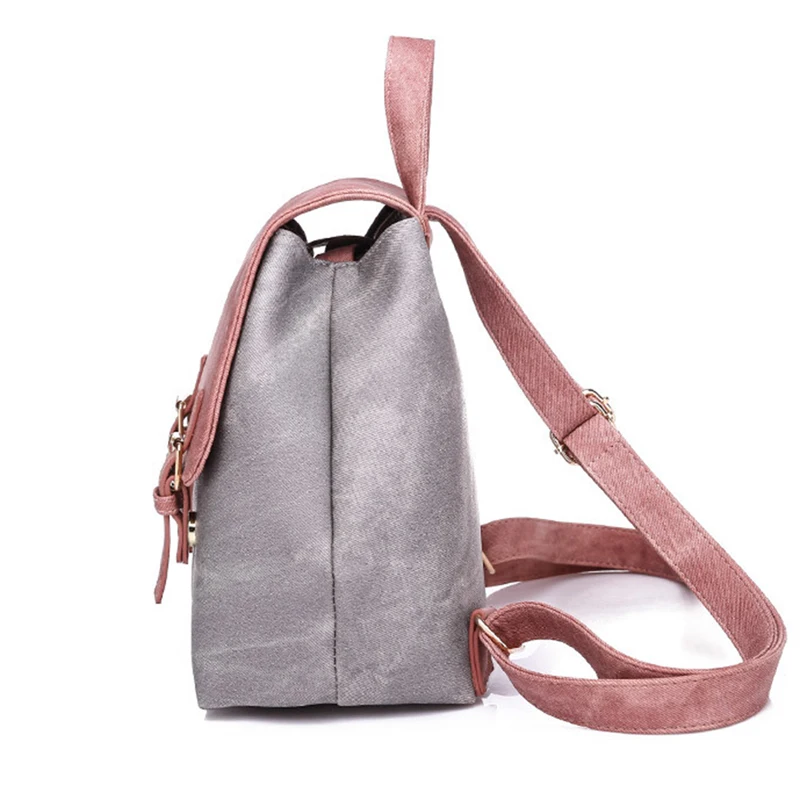 

Mini Backpack Female Ladies School Backpack Women PU Leather Shoulder Bag For Teenage Girls Kids Casual Small Bagpack