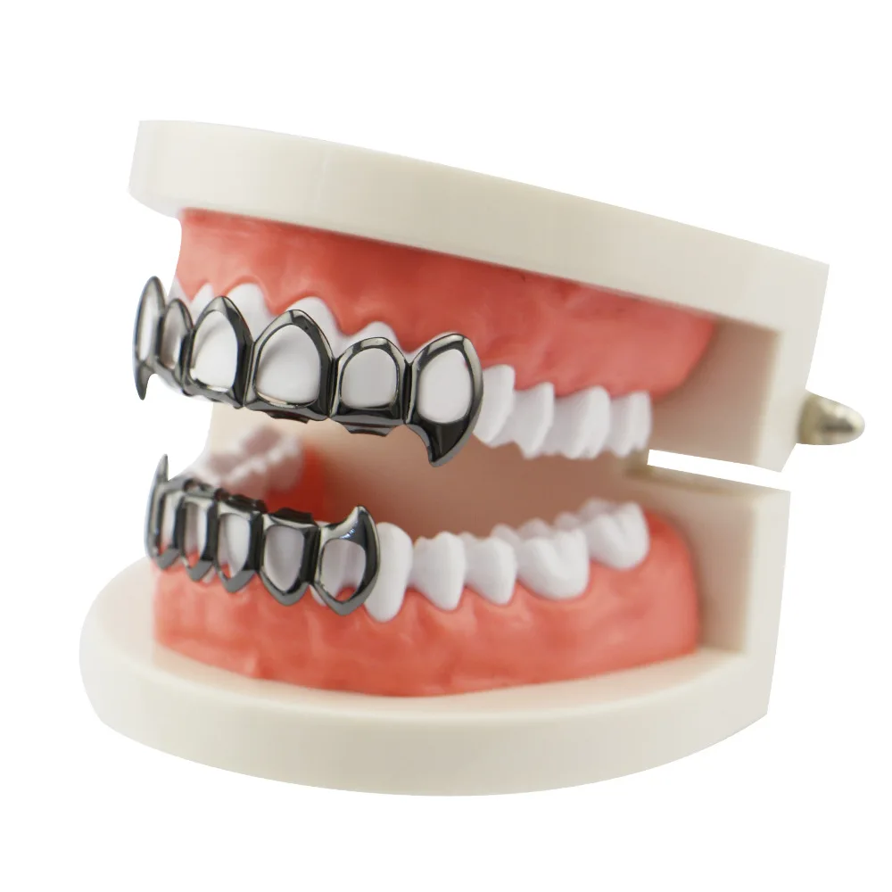 Набор полых зубов 4 цвета по индивидуальному заказу недорогой набор в стиле хип