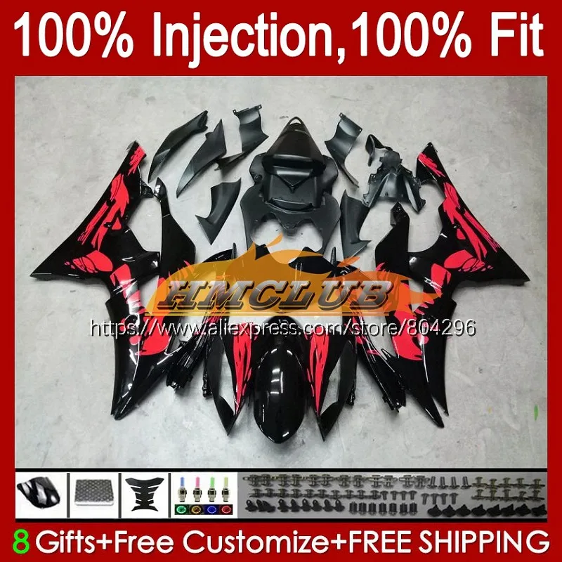 

Инъекционный корпус для YAMAHA YZF R Woman Flower 6 YZF 600 YZF-600 YZF R6 06 58No.30 YZFR6 06 07 YZF600 YZF-R6 2006 2007 OEM обтекатель