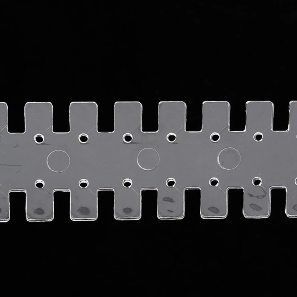 Прозрачная подставка для сережек и ожерелий складной органайзер ювелирных