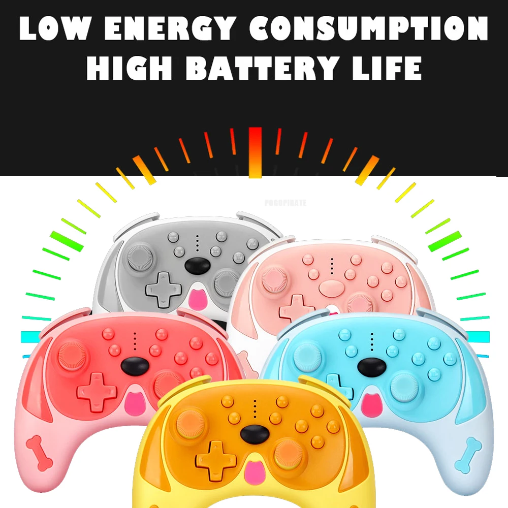 

Совместим с беспроводным контроллером Bluetooth, геймпад, джойстик для Ns Nintendo Switch, поддержка проводного подключения ПК