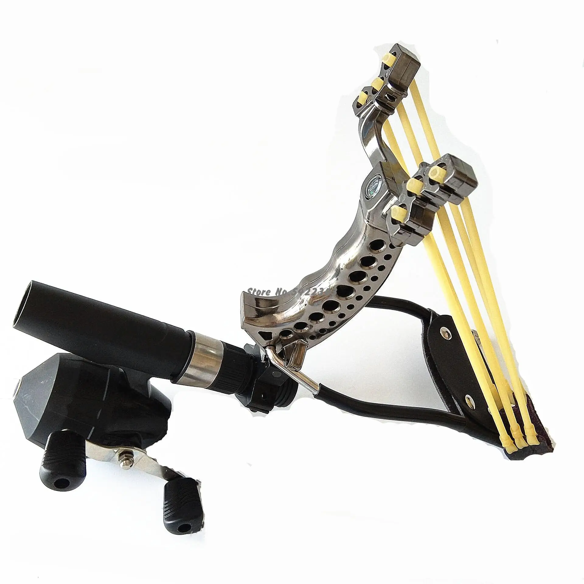 

Powerful Slingshot Fishing Hunting Set Pro Fish Shooting Arrow Catapult Outdoor Launcher or Outdoor Fishing Hunting Accurate