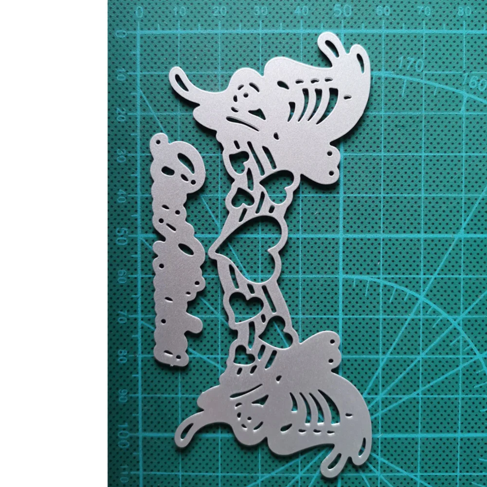 

Letter Heart Butterfly Metal Cutting Dies Stencil DIY Scrapbooking Album Stamp Paper Card Embossing Craft Decor New 2020