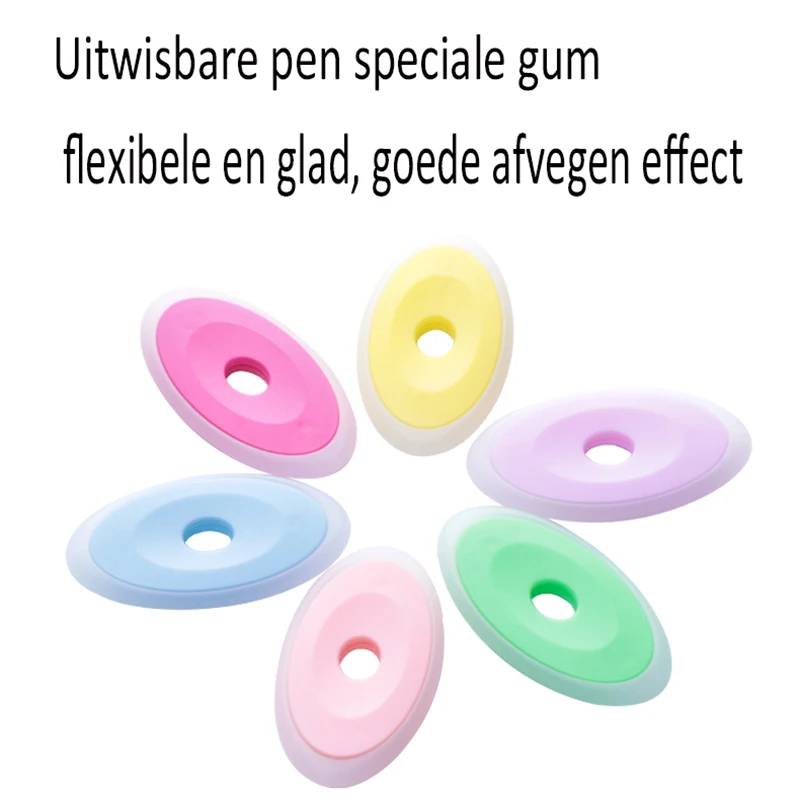 

0.5mmErasable neutral pen Blue Black Ink Gel Pen Erasable Refill Rod Erasable Pen Washable Handle Writing Stationery neutral pen