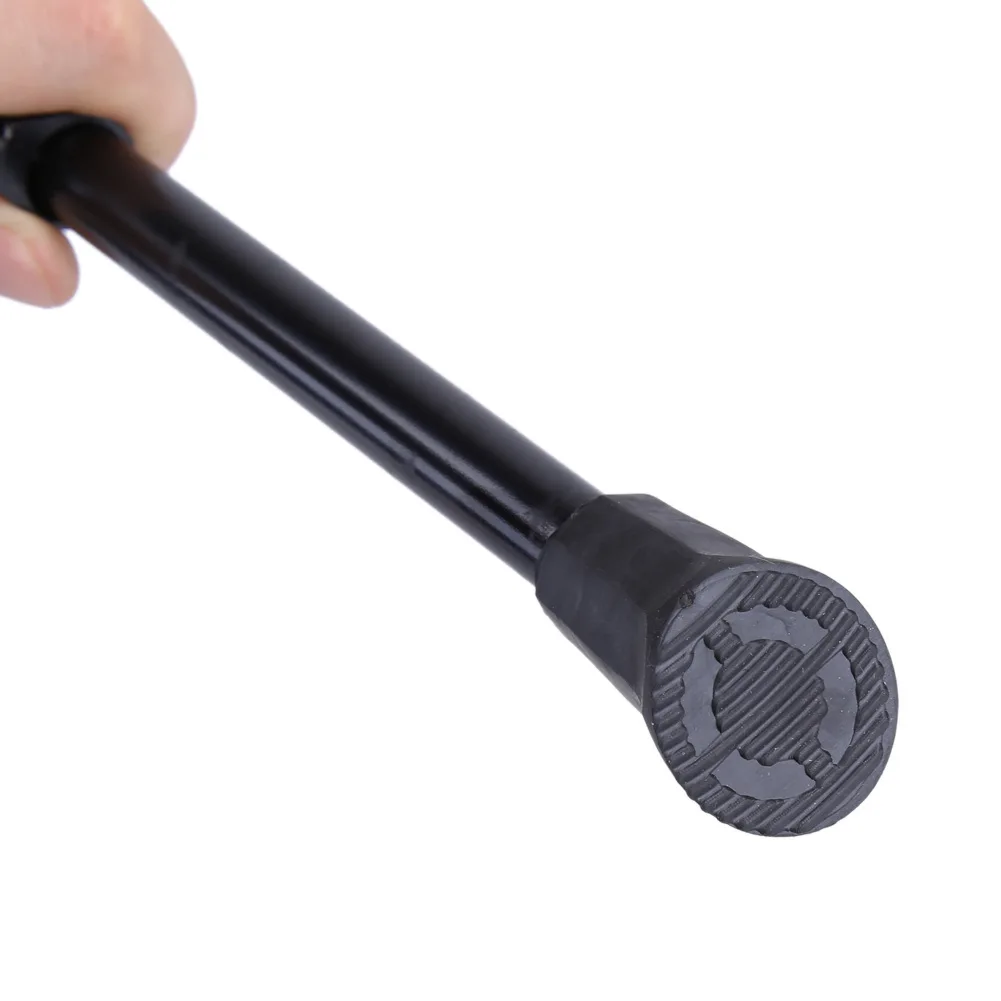 Bike Kickstands Adjustable Aluminum Alloy Center Mount for 16 20 24 26 Inch Mountain Road Bicycle Adult | Спорт и развлечения