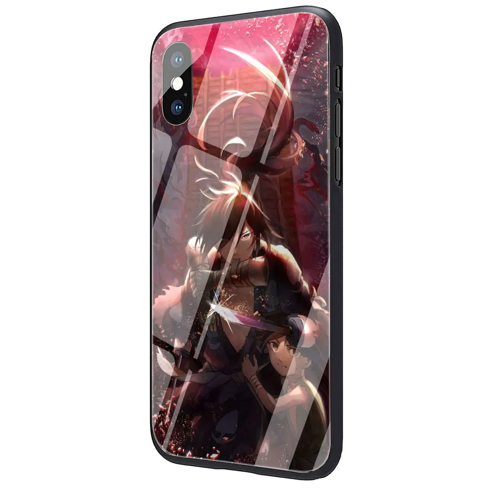G12 EWAU Dororo аниме закаленное стекло чехол для телефона iPhone 11 Pro 6 6S Plus 7 8 Plus X XS XR XS Max - Цвет: G12