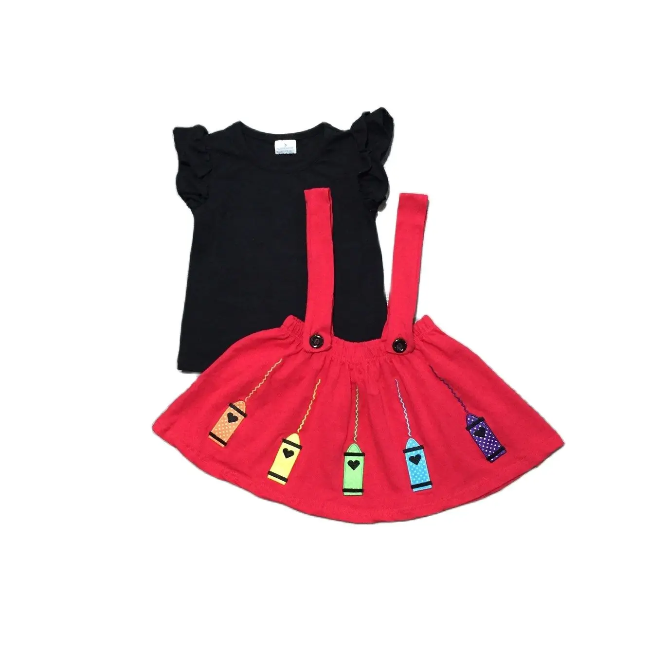 Girlymax Снова в школу для маленьких девочек детская одежда хлопковая рубашка с