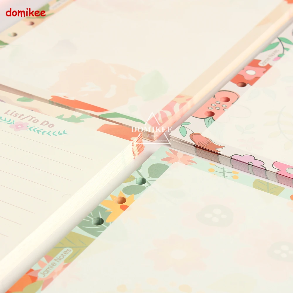 Новый милый оригинальный креативный спиральный переплетенный блокнот с 6