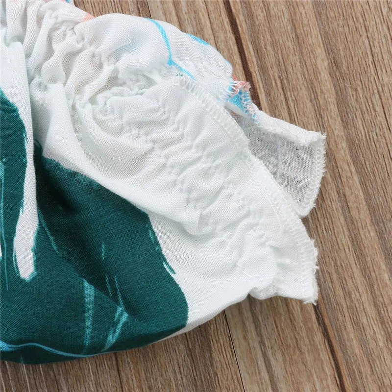 Pudcoco/комбинезон для новорожденных девочек с открытыми плечами и длинными