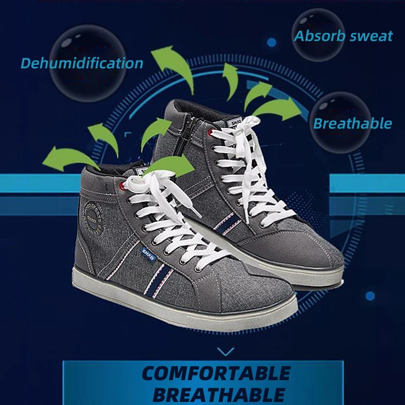 Модные Повседневные мотоциклетные ботинки для верховой езды дышащие байкерские